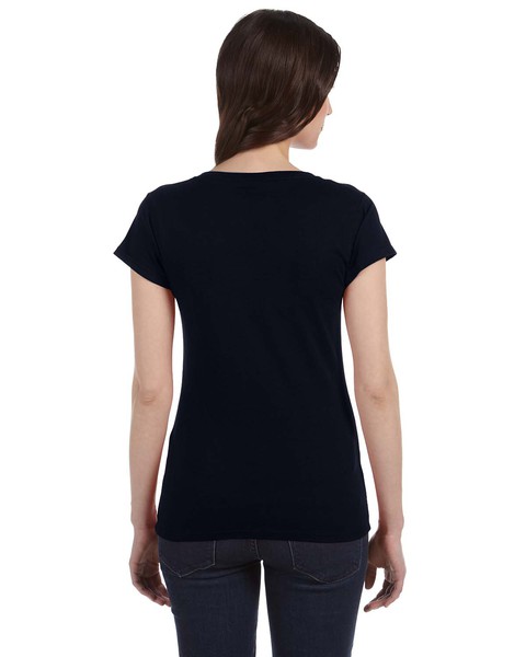 Ladies' SoftStyle 4.5 oz. Fitted V-Neck T-Shirt