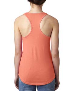 thumbnail image 2 of Next Level Ladies' Ideal Racerback Tank - Light Orange - Soft Combed Cotton Blend - Slim Fit 2 of 14