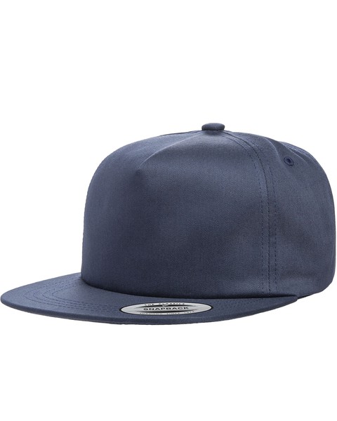 Adult Unstructured 5-Panel Snapback Cap